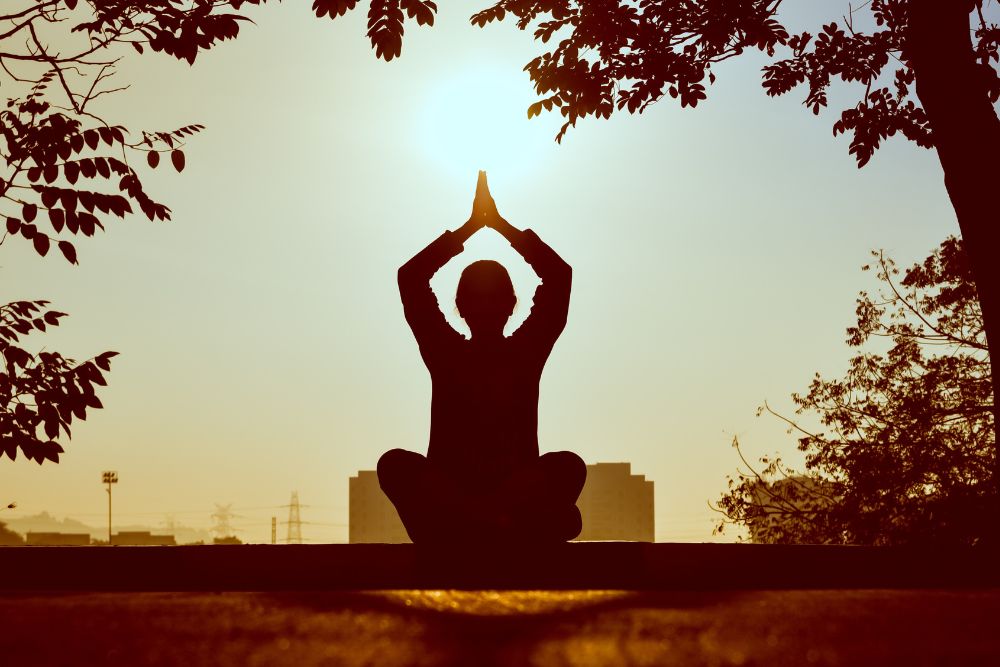 yoga serale per rilassarsi